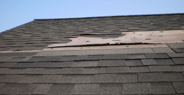 storm damage roof repairs